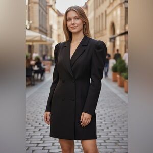 PrettyLittleThing Classic Black Blazer